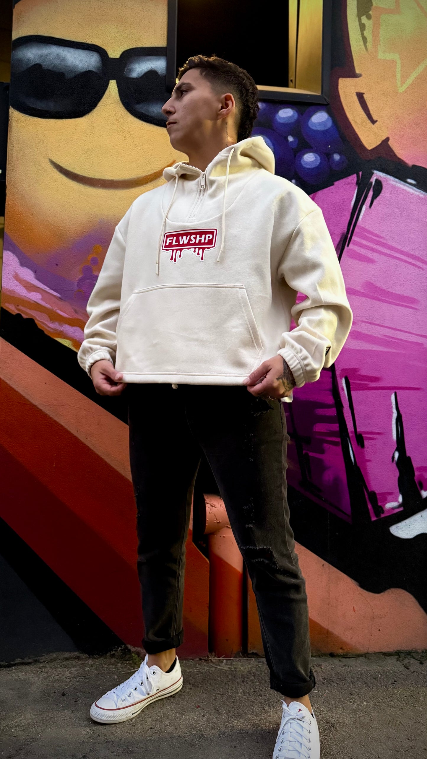 Love Story - Crop Top Hoodie