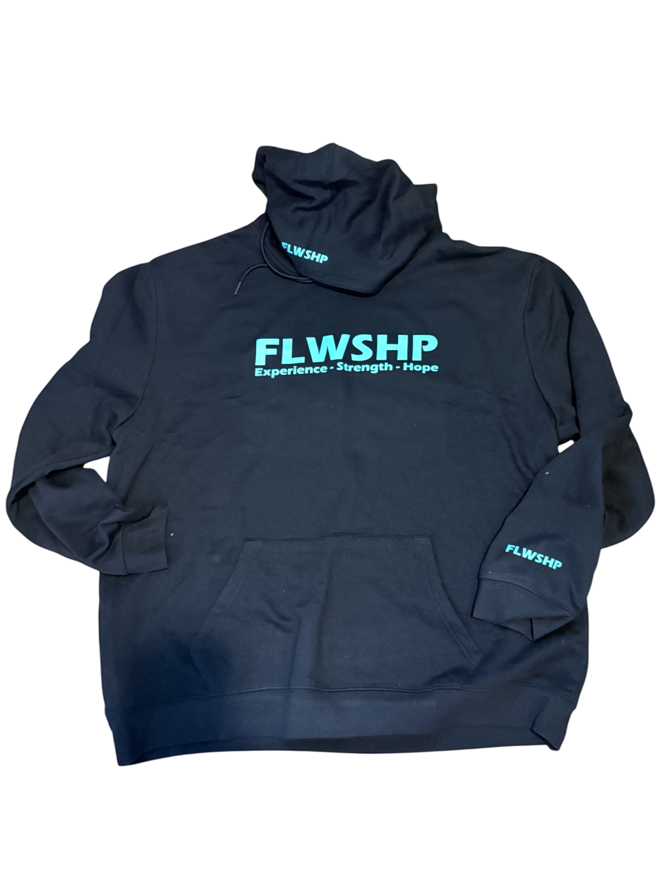 FLWSHP - Signature Hoodie Black