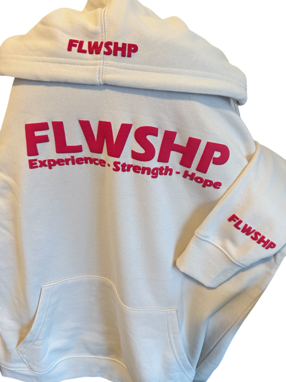 FLWSHP - Signature Hoodie Bone