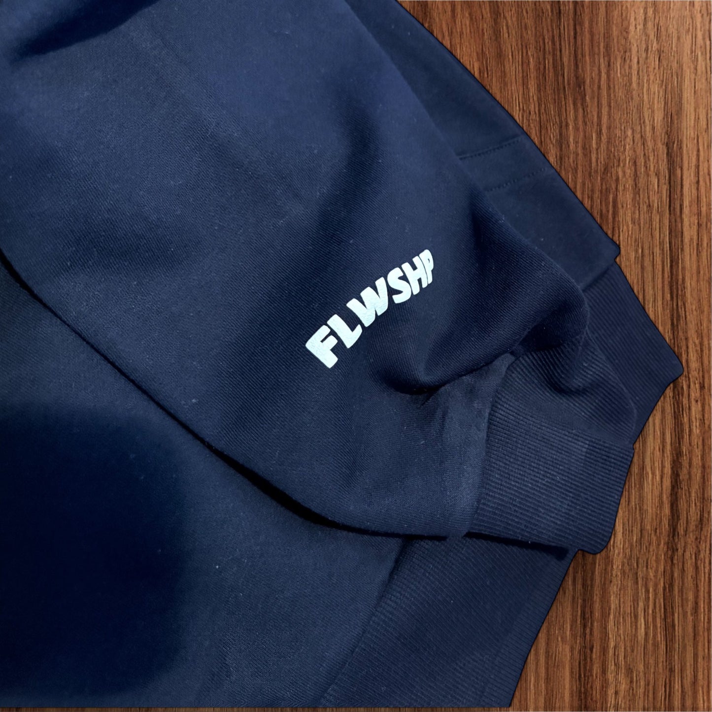 FLWSHP - Est 2025 Hoodie Black