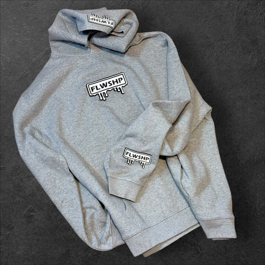 Drip Logo  - Premium Hoodie + Custom back 320GSM